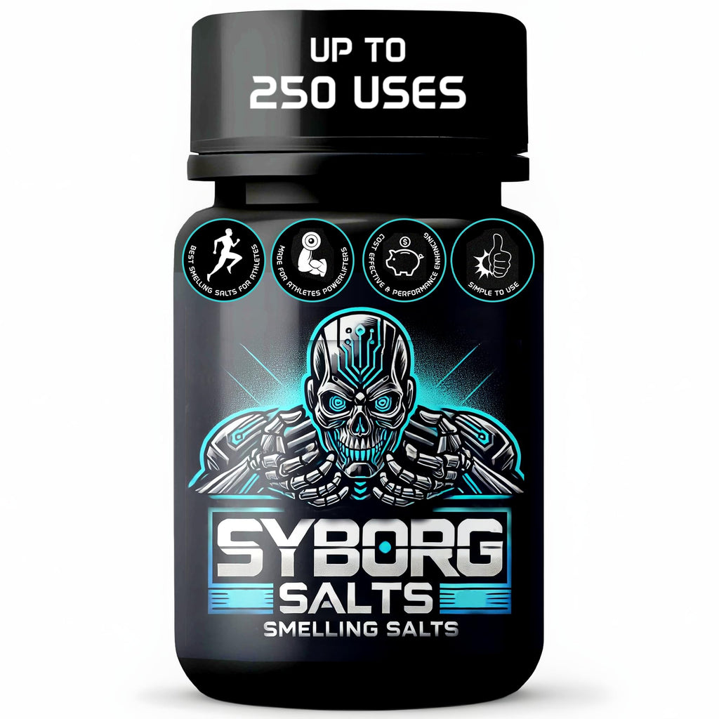 Smelling Salts Powerful Ammonia Inhalant for Athletes in Powerlifting Hockey Football Weight Lifting | Long Lasting Smelling Salt