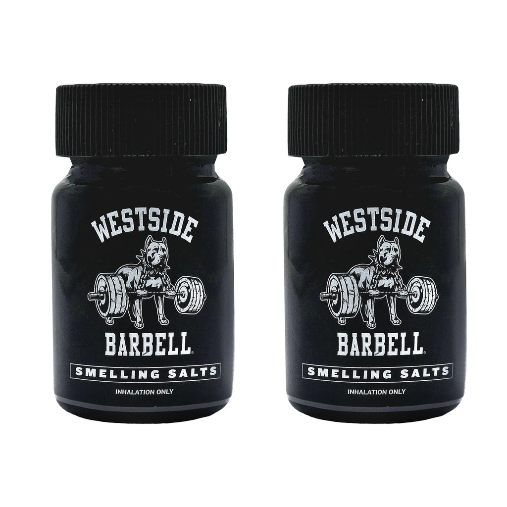 Westside Barbell Smelling Salts 2 Oz Ammonia Inhalant for Athletes Weight Lifting Power Lifting Increase Focus and Alertness (2)